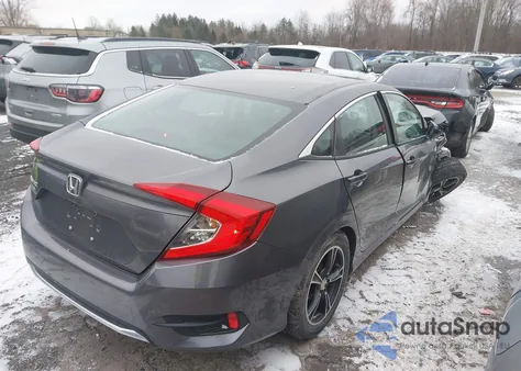 2021 Honda Civic Lx из США, поврежденный, VIN 2HGFC2F64MH508015